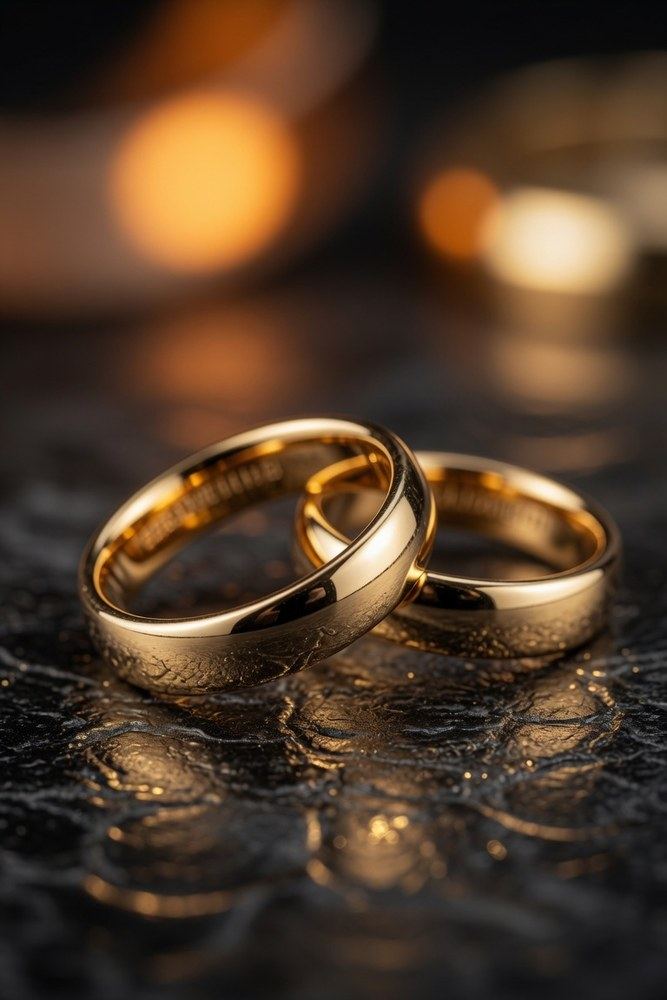 Argollas de matrimonio (par)